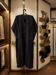 Elegant Black Abaya Gown