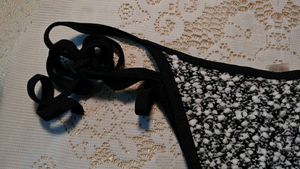 bikini bottom with sequins detailing