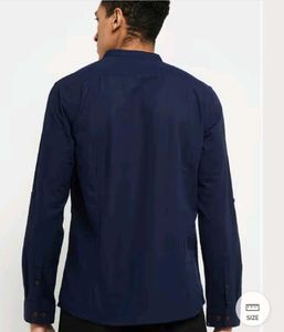 Max Stylish Men's Navy Blue Kurta