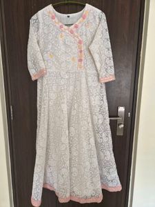 Heavy Embroidered Anarkali with Dupatta M