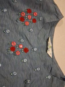 Kurta Set - Grey + Maroon combo
