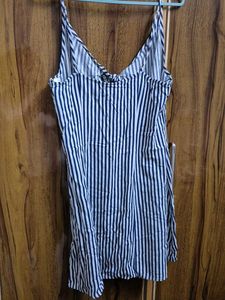 Striped Mini Bikini Dress