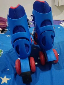 Blue Roller Skates