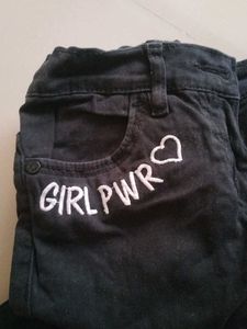 Y2K Girl Power Graphic Pants
