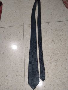 Classic Navy Polka Dot Tie