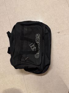 Adidas Black Duffel Bag