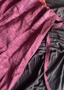 Long Purple Indian Skirt