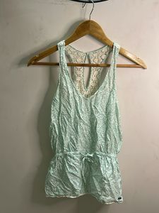 Lightweight Floral Print Tank Top