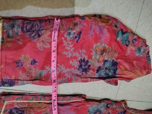 Floral Print Lehenga Choli Set