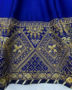 Elegant Royal Blue Embroidered Kurta Set