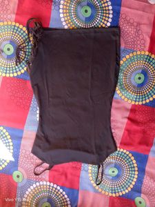 Sleek Black Mini Bodycon Dress