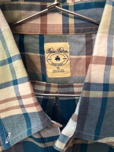 Men's Plaid Button-Down Shirt