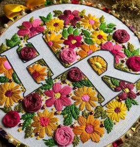 Colourful Couple Initial
