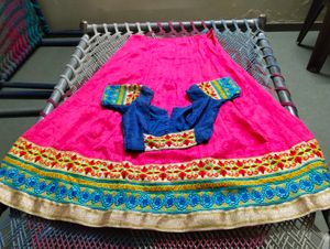 Vibrant Green Silk Saree
