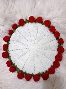 Crochet Rose Bouquet Blanket