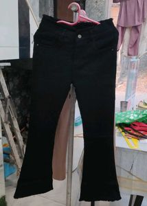 Black Flared Jeans