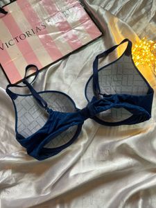 Victoria's Secret Blue Push-Up Bra