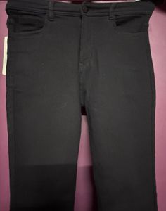 Black Flared Jeans