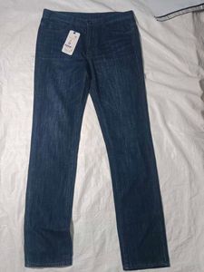 Dark Blue Denim Jeans