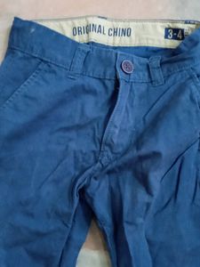 Combo Of Blue T-shirt With Chinos