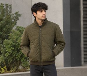 Men's Padded Bomber Jacket