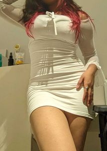 On Sale!! White Mini Bodycon Dress 👗🤍✨