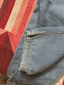 Light Wash Denim Jeans