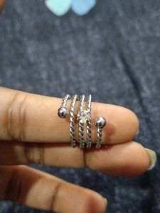 Unique Spiral Toe Ring