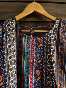 Indowestern printed tunic
