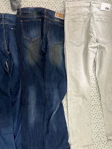 3 pairs of jeans