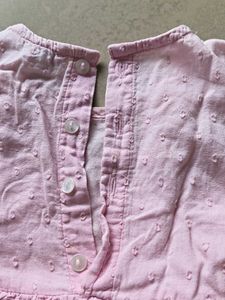 Baby Girl Pink Tiered Dress