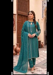 Embroidered designer kurta sets