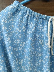 Floral Blue Skirt