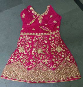 Gorgeous Pink Embroidered Lehenga