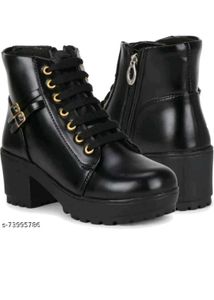 black Boots For Women/Girls