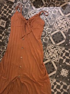 FOREVER 21 M size Brown Maxi Dress