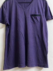 Men's V-Neck T-Shirt with Pocket