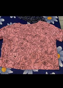 max baby pink Top
