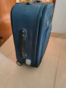 Blue Travel Suitcase