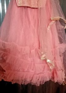 lehnga choli with duptta