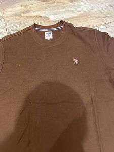 USPA Polo Assn. Brown T-Shirt