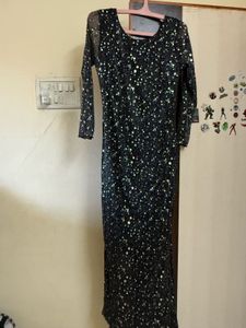 Long With Sexy Backless Dress Party Wear
