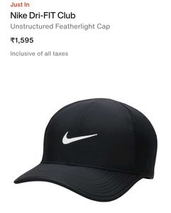 Nike unisex Dri-FIT Unstructured Featherlight Cap