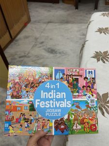 4-in-1 Indian Festivals Jigsaw Puzzle