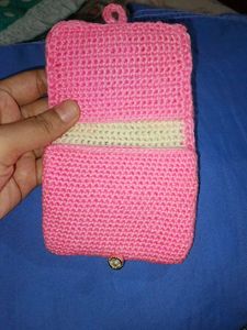 Cute Crochet Cat Wallet