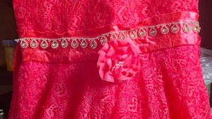 Red Ethnic Gown