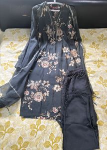 Stylish Floral Print Kurta