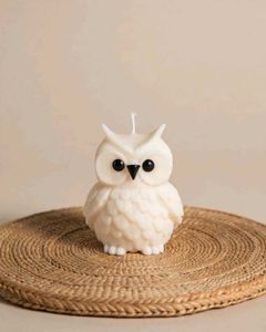 Cute Owl Shaped Candle/ festive candle