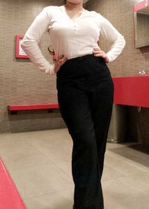 White Fitted Cotton Ribbed Top