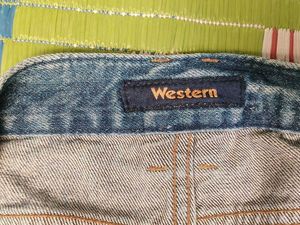 Distressed Denim Shorts